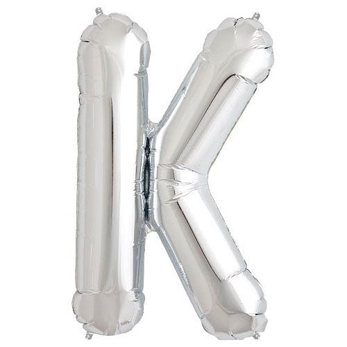 34 inch LETTER K - NORTHSTAR - SILVER