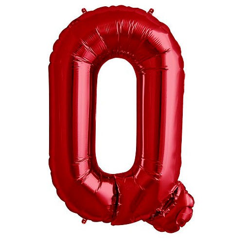 34 inch LETTER Q - NORTHSTAR - RED