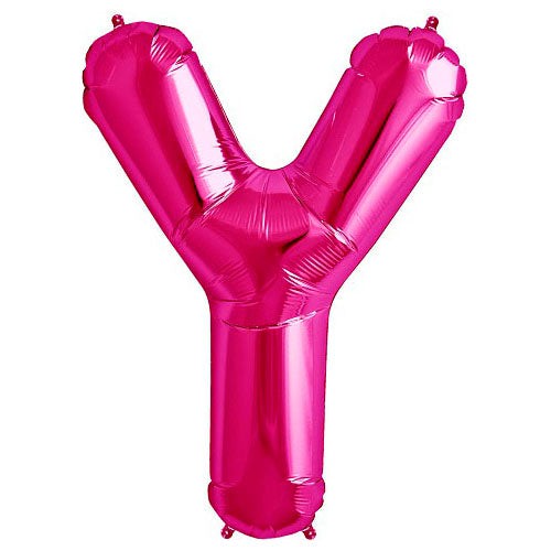 34 inch LETTER Y - NORTHSTAR - MAGENTA