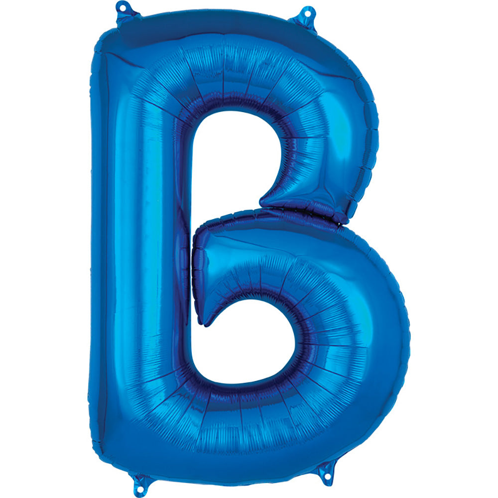 34 inch LETTER B - ANAGRAM - BLUE