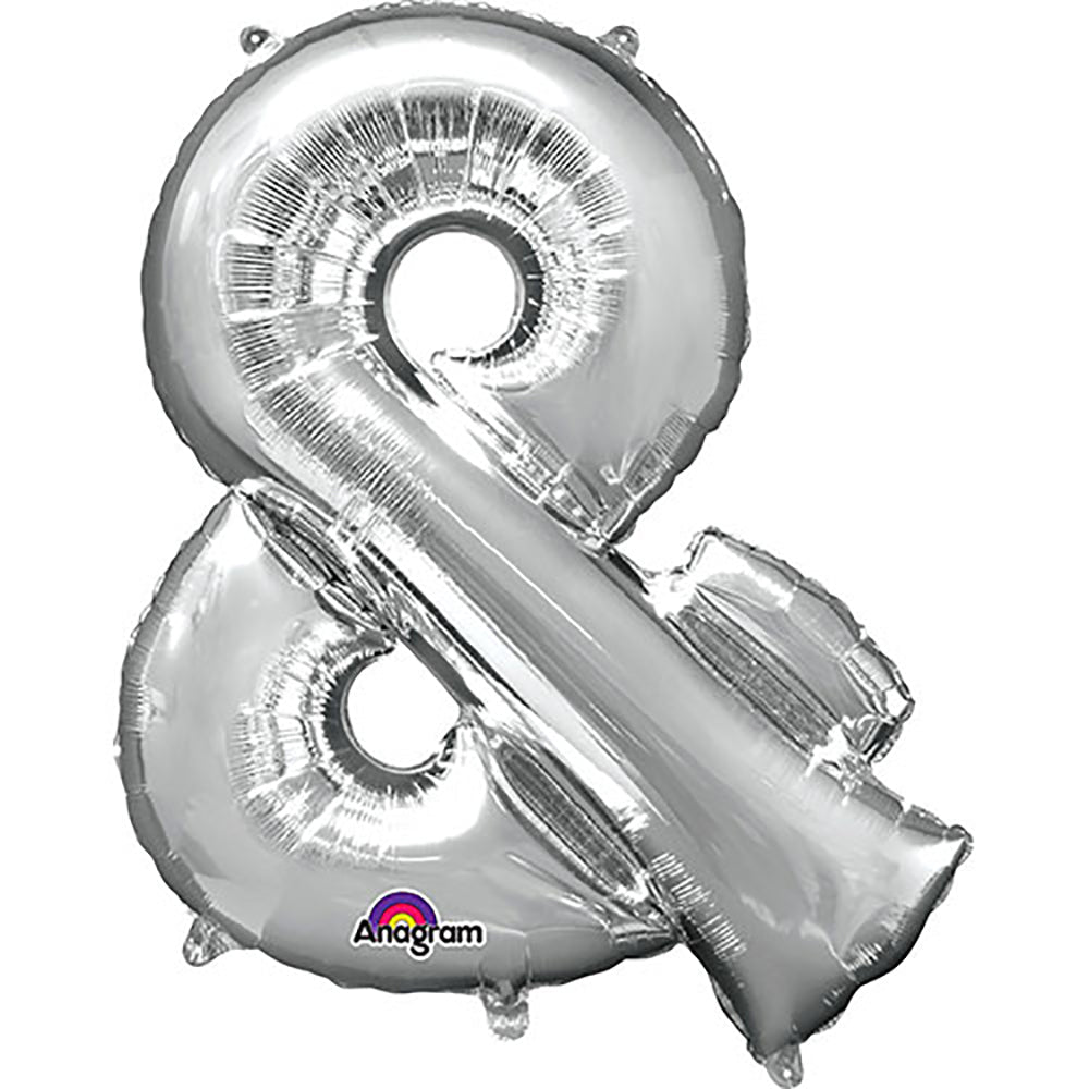 34 inch SYMBOL & - ANAGRAM - SILVER