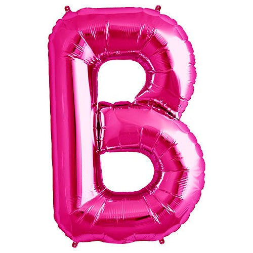 34 inch LETTER B - NORTHSTAR - MAGENTA