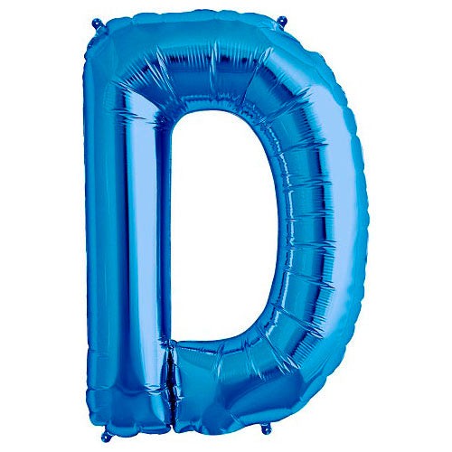 34 inch LETTER D - NORTHSTAR - BLUE