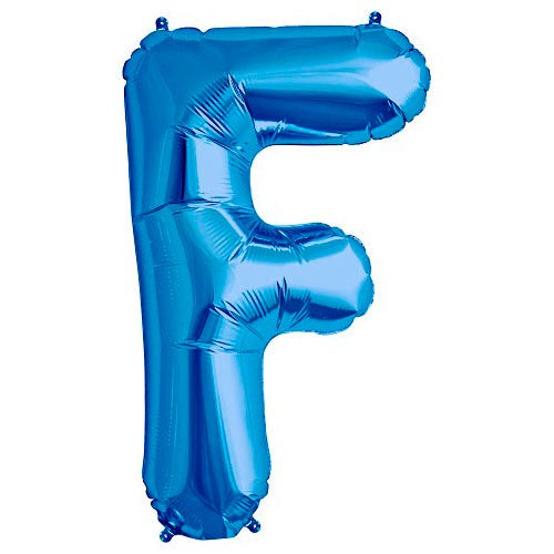 34 inch LETTER F - NORTHSTAR - BLUE