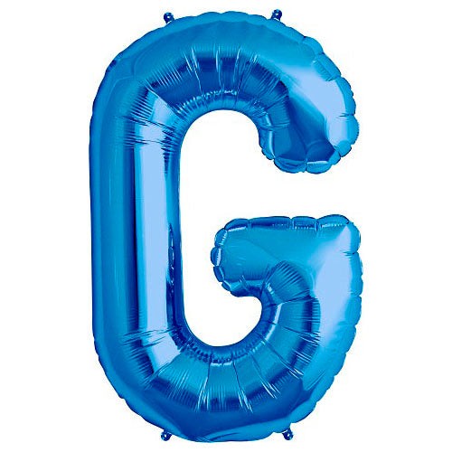 34 inch LETTER G - NORTHSTAR - BLUE