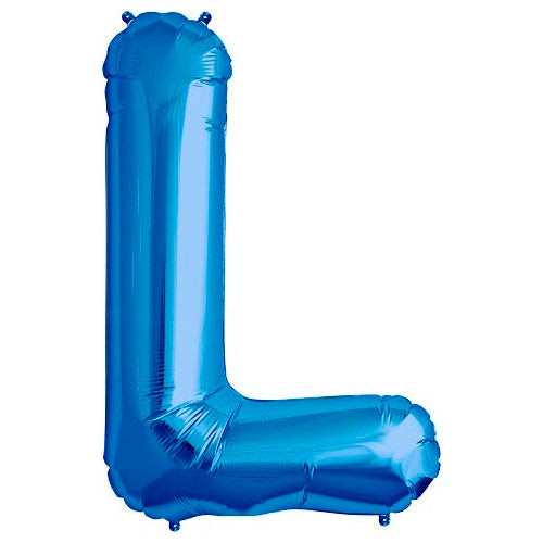 34 inch LETTER L - NORTHSTAR - BLUE