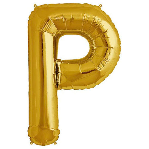 34 inch LETTER P - NORTHSTAR - GOLD
