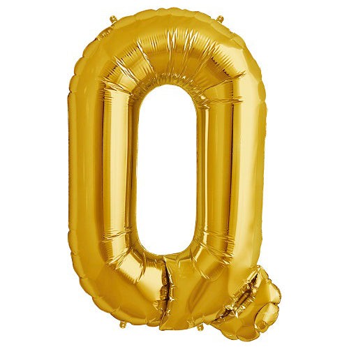 34 inch LETTER Q - NORTHSTAR - GOLD