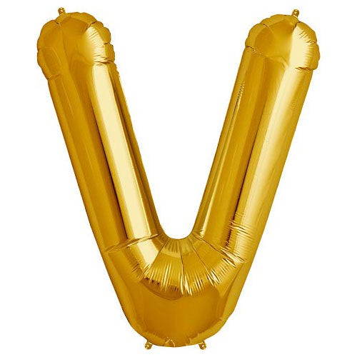 34 inch LETTER V - NORTHSTAR - GOLD