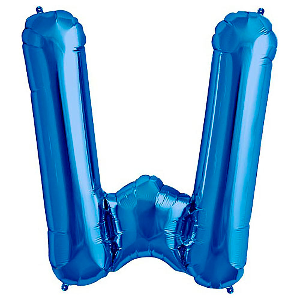 34 inch LETTER W - NORTHSTAR - BLUE