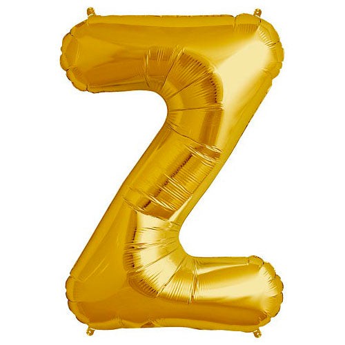34 inch LETTER Z - NORTHSTAR - GOLD